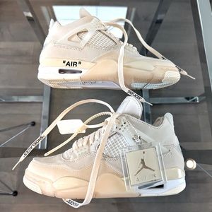 Air Jordan 4 Retro Off-White Sail